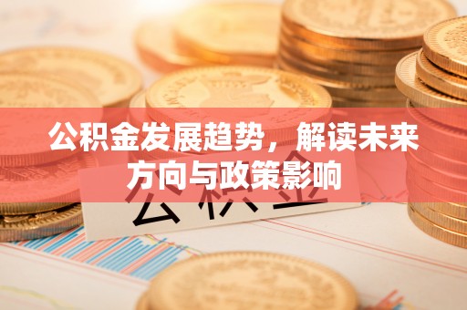 竹田公积金发展趋势，解读未来方向与政策影响