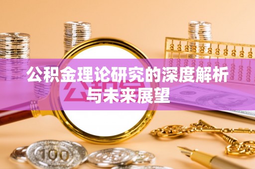 竹田公积金理论研究的深度解析与未来展望