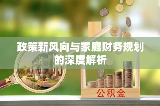竹田政策新风向与家庭财务规划的深度解析