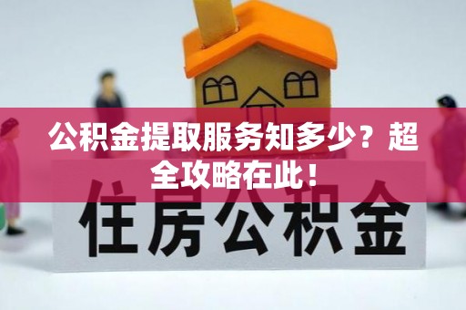 竹田公积金提取服务知多少？超全攻略在此！