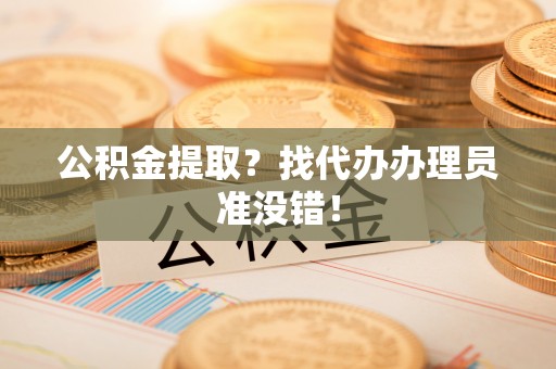 竹田公积金提取？找代办办理员准没错！