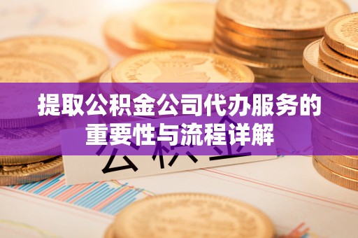 竹田提取公积金公司代办服务的重要性与流程详解