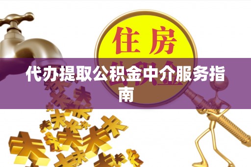 竹田代办提取公积金中介服务指南