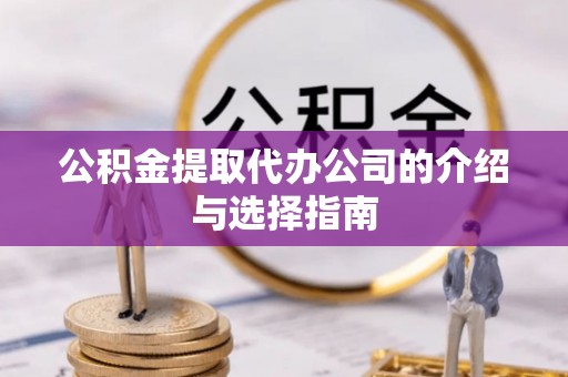 竹田公积金提取代办公司的介绍与选择指南